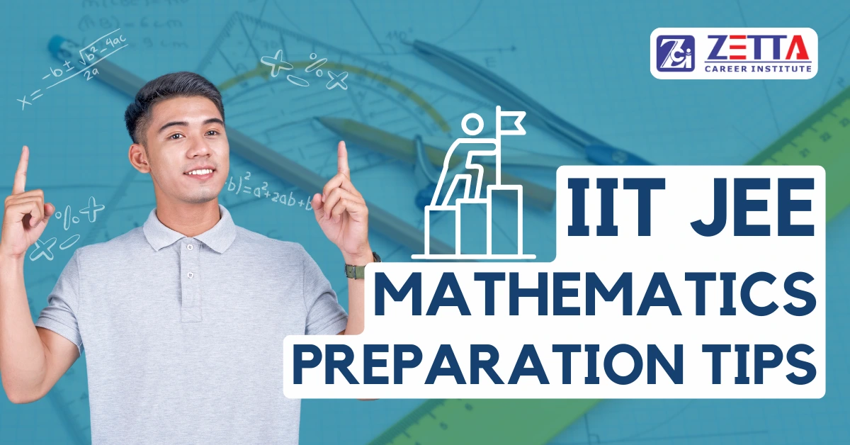 Image displaying IIT JEE Mathematics preparation tips.