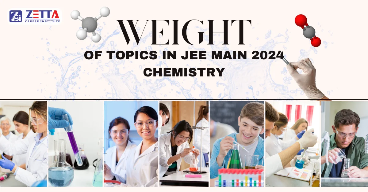 Weight of Topics in JEE Main 2024 Chemistry